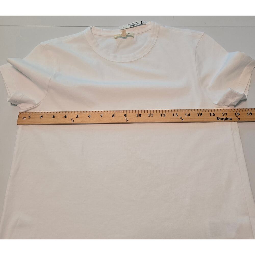 Madewell The Perfect Crewneck Tee Allday Jersey Womens S White 100% Cotton NWT - Picture 8 of 9